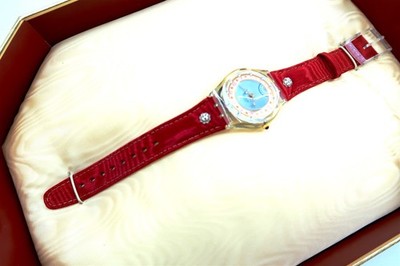 NEW Swatch Watch ROI SOLEIL GZ127 Boxed Set 1993 King Louis XIV