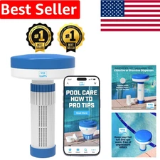 Heavy-Duty Mini Floater Dispenser for 1 Inch Tablets - Adjustable Release System