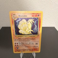 Wizards of the Coast Pokemon TCG Ninetales 12/102 Base Set Holo Rare EN 1999 on eBay