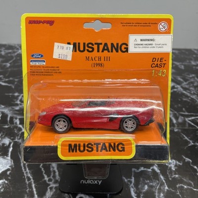 Vintage 1997 New Ray Mustang Mach 3 1:43 New In Box