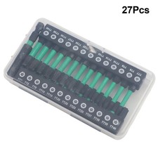 Jeu de 27 embouts en acier pour Torx support magn��tique avec bo?te de rangemen