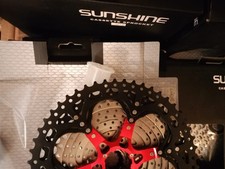 Cassetta SunRace 11/12 Velocit&agrave; Per MTB - Pignoni In Alluminio, 11-15 Denti, Modello SPCS12 M