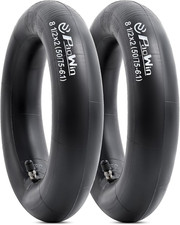 2 PCS 8.5 Inch Heavy Duty Scooter Inner Tubes, 8 1/2 X 2 50/75-6.1 TR4A Straig