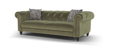 Sofology Kensington Fabric 3 Seater in Moss Mix