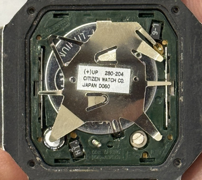 Vintage Rare Citizen D060 42-8035 WindSurfer Watch Japan (PARTS OR