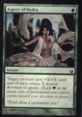 Aspect of Hydra - Born of the Gods: #117, Magic: The Gathering Nm R161