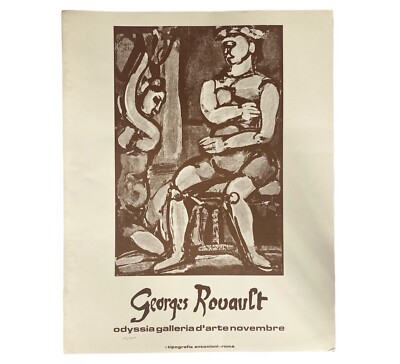 Georges Rouault  Dance of Salome  Odyssia Art Gallery Promotional Lithograph 28 