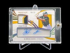 2021 Panini Immaculate Collection Ke'Bryan Hayes Clutch Gold RPA /25 #CCR-KH