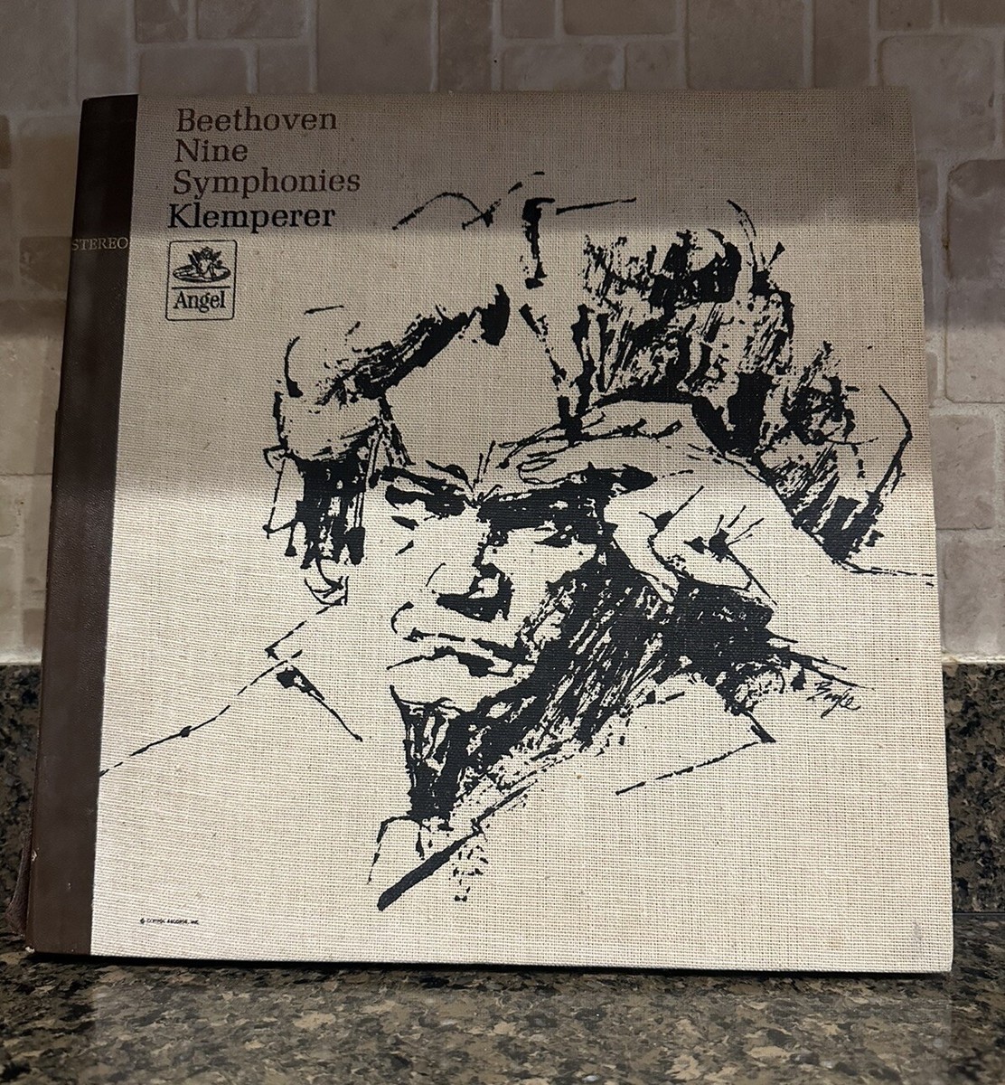 クレンペラー BEETHOVEN THE NINE SYMPHONIES LP Beethoven Nine Symphonies Otto Klemperer 8 DISC VINYL LP Angel