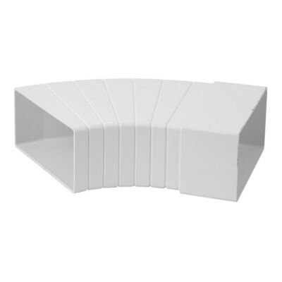 Rechteckkanal 120 mm / 60 mm Winkel beliebiger Winkel Horizontalverbinder