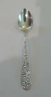 S. KIRK & SON "REPOUSSE" STERLING SILVER TEASPOON, 30 grams, NO MONOGRAM