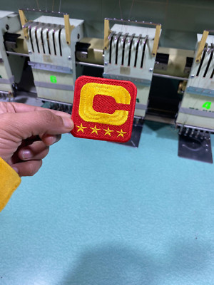 Kansas City Chiefs Travis kelce Captain C Patch 4 Stars Chiefs Home jersey 5 Pat