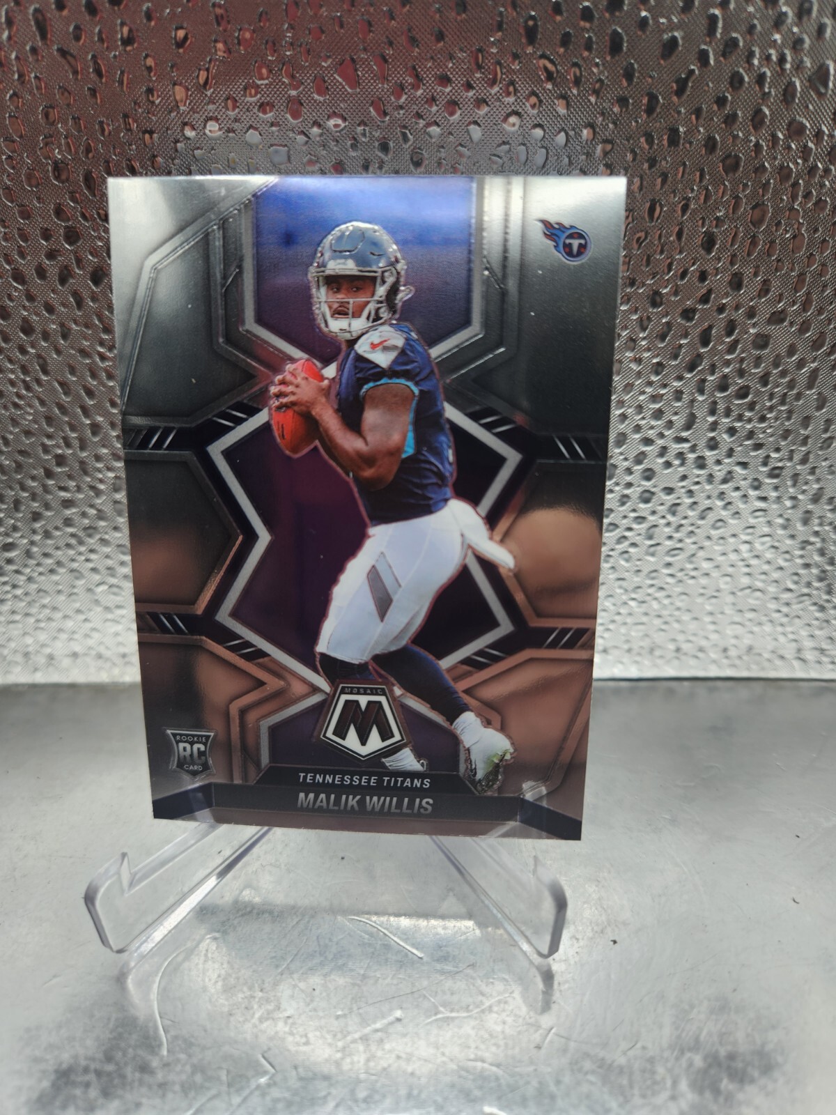 2022 Panini Mosaic Malik Willis Rookie Card #302 Titans QB RC