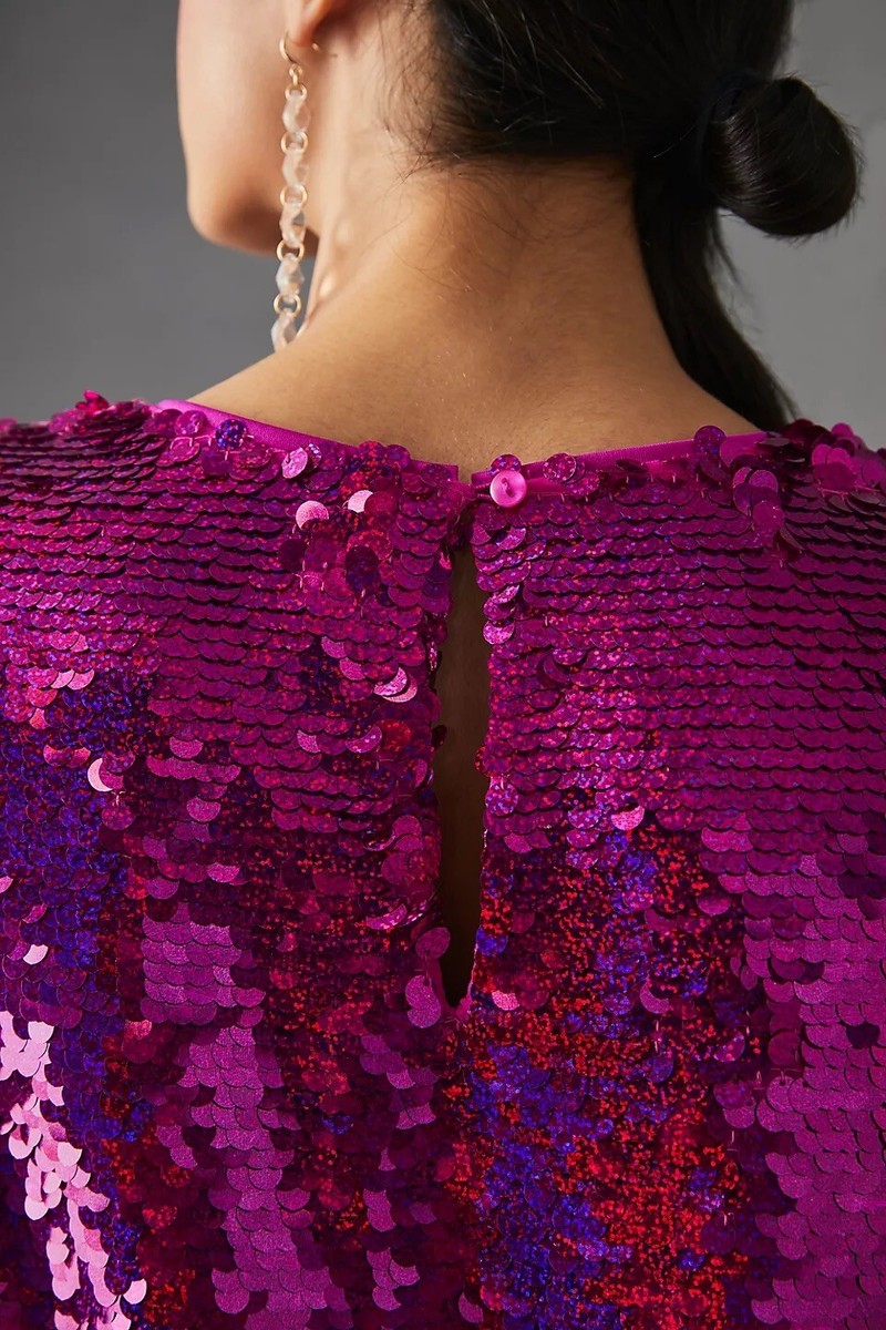 verb by pallavi singhee sequin dress Verb by Pallavi Singhee Sequin Shift Dress