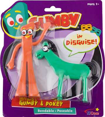 Gumby - Gumby and Pokey In Disguise Toy | eBay