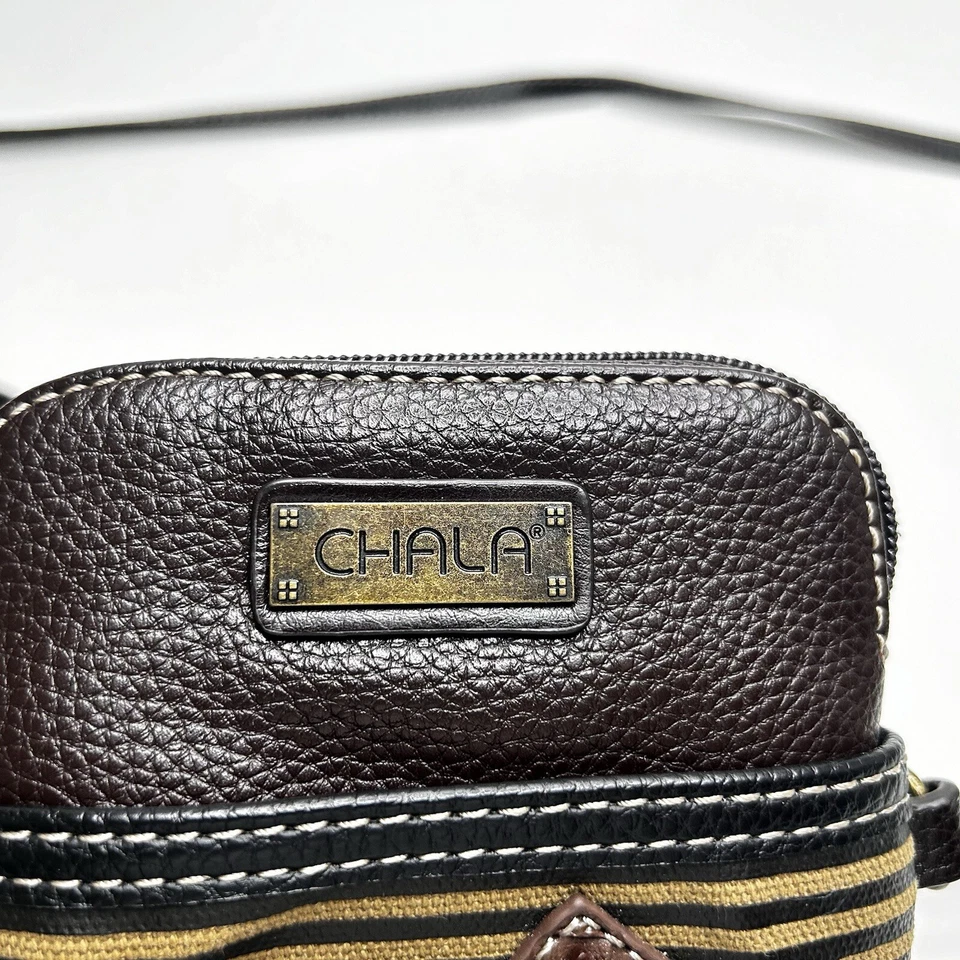 *CHALA Grupo Bolsos Bulldog Teléfono Celular Bandolera Bolso de Mano Protegido RFID Foto 3 de 4