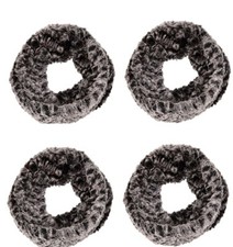 Schal grau Webpelz Loop Sonderposten 20 Stk. - 10.46.B