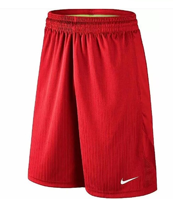 Nike 4752 Mens Red 2.0 Layup Basketball Athletic Sports Training Shorts Medium M for sale online 