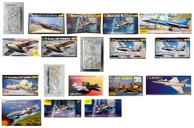 Heller Düsenflugzeuge 1:72 Neu zur Auswahl