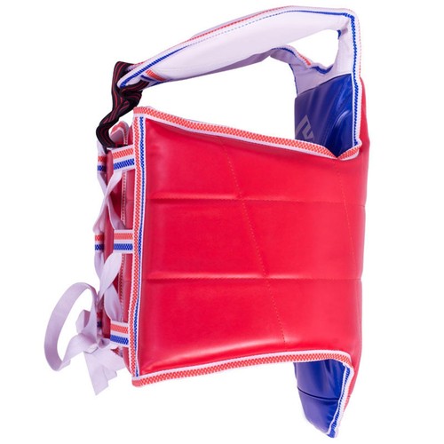 Karate Chest Guard Sanda Martial Arts Taekwondo Reversible Chest Protector - Picture 46 of 47