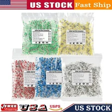 800 Heat Shrink Self Soldering Butt Connector Wire Solder Stick Splice Connector