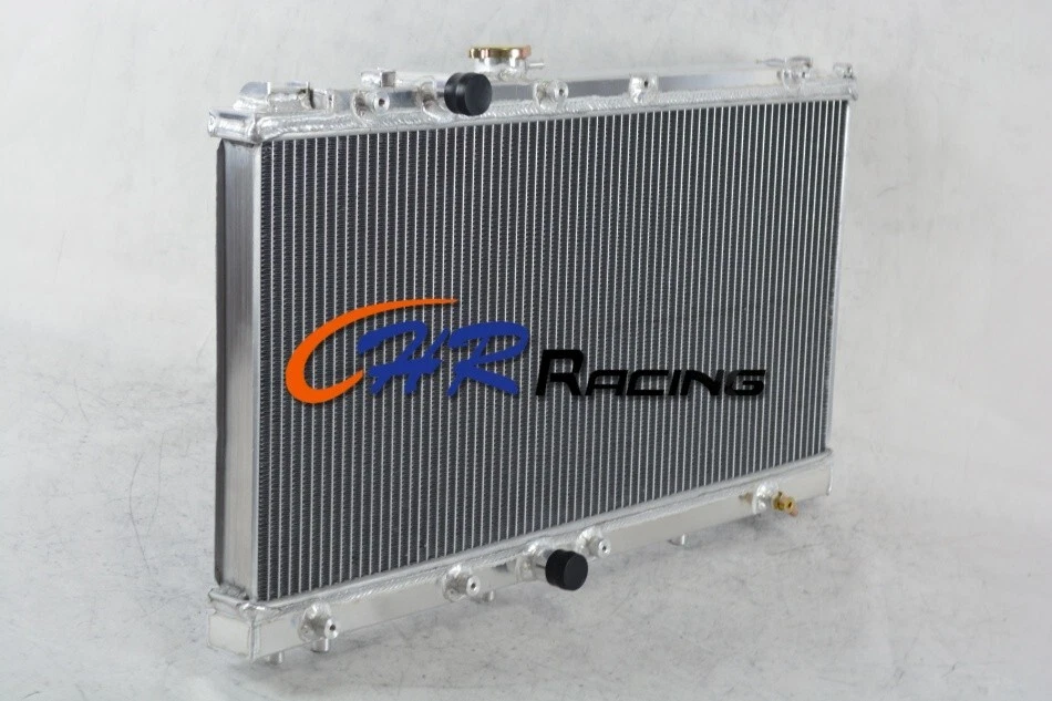 Aluminum Radiator For 1991-1999 Toyota Paseo Tercel EL44 EL54 EL45 TERCEL AT/MT - Image 2 of 4