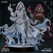 Mammoth Factory Miniature Female Vampire Red Hood DnD D D Fantasy RPG Pathfinder