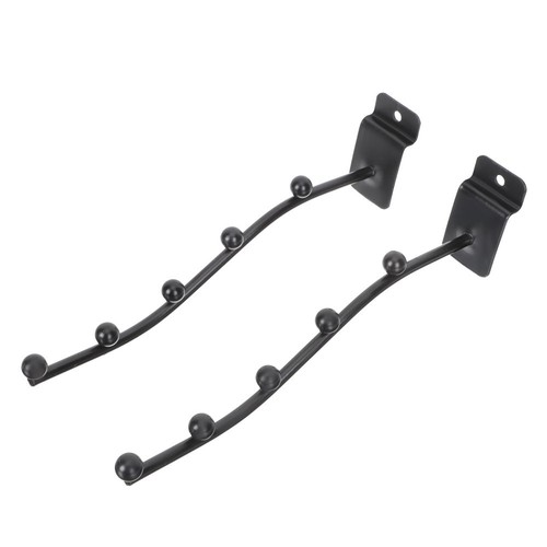 2 Pcs Groove Plate Flute Rack Clarinet Wall Mount Trumpet Stand Holder