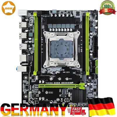 X99 Desktop Motherboard 3 PIN LGA2011 PC Mainboard E5 2678 V3V4 CPU 64GB Memory