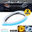 2x 45cm Sequential LED Strip Indicator Turn Signal DRL  Running Lights Daytime