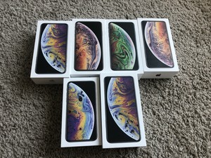 Iphone Xs Xs Max Box Original Apple Retail Boxes Lot Of 6 Oem Ebay