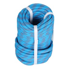 3/8 "x 100' Blue Red Braided Polyester Arborist Rigging Rope Garden 3250lbs