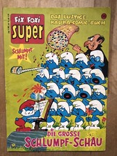 Fix Foxi Super Tip Top 35 Peyo Schlümpfe grosse Schlump Schau Kauka  Z 2/2-3