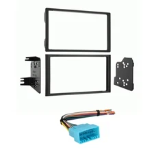 95-7861 Double Din Radio Install Dash Kit & Wires for Pilot, Car Stereo Mount