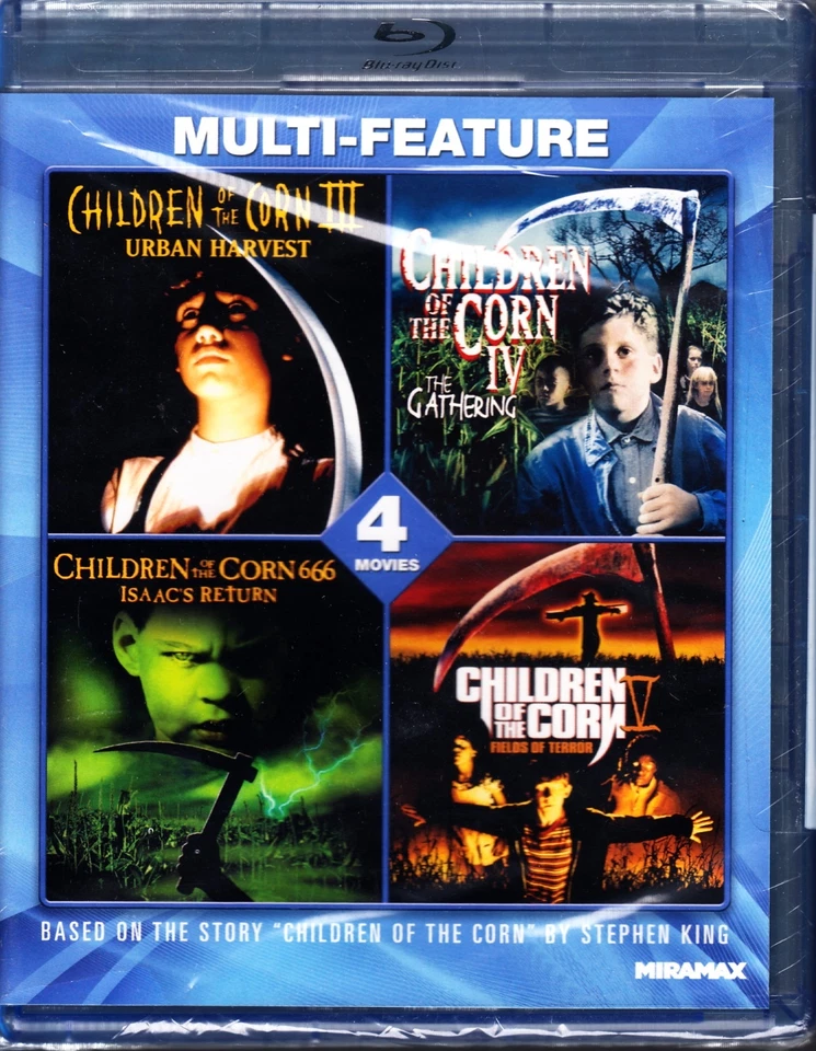CHILDREN OF THE CORN III, IV, V & 666 ISAACS RETURN BLU RAY REGION FREE - Image 2 of 3