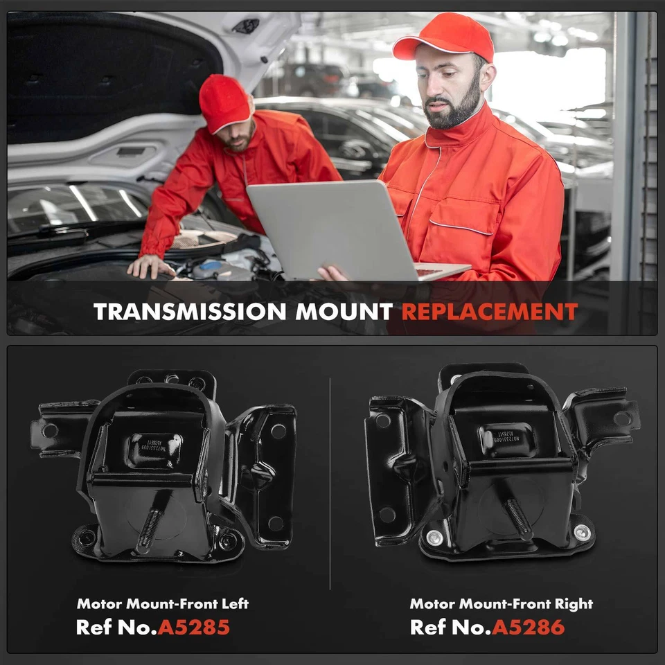 2pcs Front Engine Motor Mount for Lincoln Town Car Ford Crown Victoria Mercury - Image 2 of 4