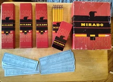 Eagle Mirado Chemi-Sealed Super Bonded #174 Medium Soft Pencils Box (48 Pencils)