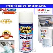 Fridge Freezer De Icer Spray Can Defrost Ice Quickly Anti Bacterial Deicer 200ML