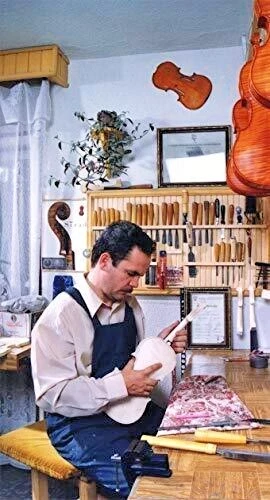 KIT PERSONALIZABLE Violín Rumano Antiguo Gliga GAMA Hecho a Mano *EligeACCESORIOS Foto 2 de 4