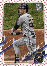 [DIGITAL CARD] Topps Bunt - Christian Yelich - Independence Day Physical Base