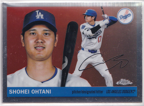 2025 Topps Chrome Platinum #17 Shohei Ohtani