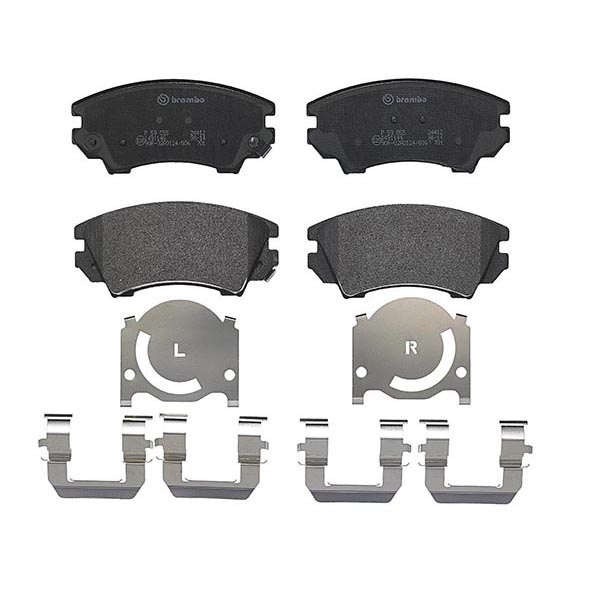 Brake Pads Set fits VAUXHALL CASCADA Front 1.4 1.6 2.0D 2013 on Brembo 13237751 - Image 13