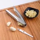Stainless Squeezer, 304 Stainless Steel Ergonomic Garlic and Ginger Handles