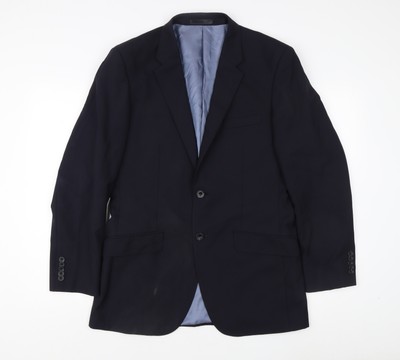 T.M. Lewin Anzugjacke Herren Blau Regular Fit 39R