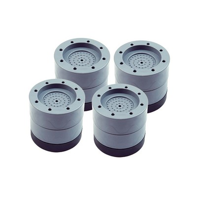 6 Piedini In Silicone Per Cestello Friggitrice Ad Aria – Antiscivolo, Alzano Griglia Per Migliore Circolazione Aria, Nero