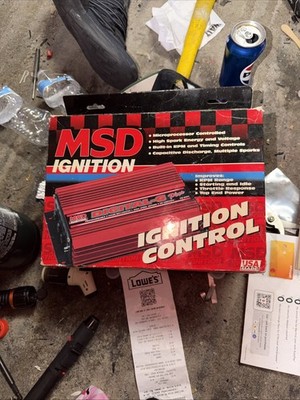 MSD 6215 DIS-4 Digital CD Ignition, RPM Limiter, 470V NEW IN BOX NEVER USED!