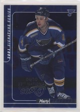 2000-01 ITG Be A Player Signature Series 4/10 Marty Reasoner #56 1s8