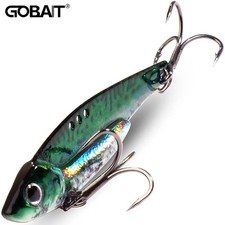 VIB 7g 10g 16g 20g Metal Jig Bait Spinner Spoon Sinking Blade Spinning Treble