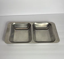Cultura Mid-Century Retro 18-8 Stainless Steel Mess Kit Tray Serving Dish Sweden
