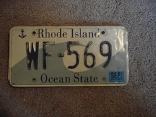 RHODE ISLAND (CRAFT   )) *   LICENSE PLATE BUY ALL STATES HERE FREE SHIPPING